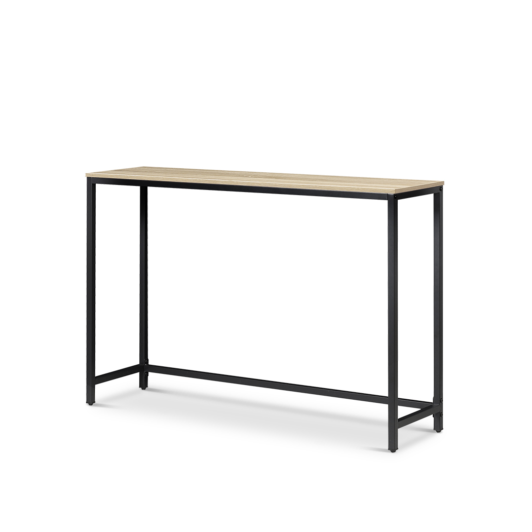   Rome Industrial Style Console Table Oak