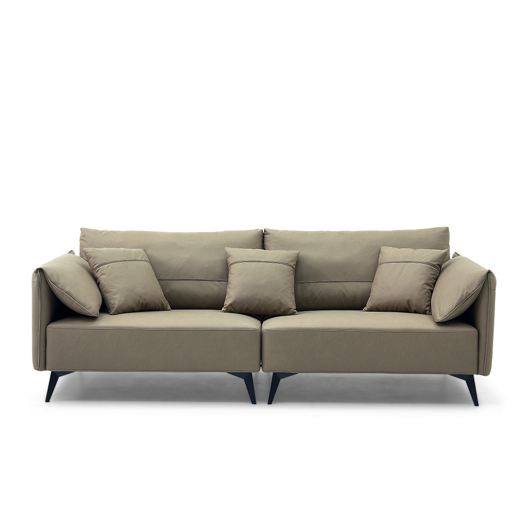   Lucas 3 Seater Sofa Camel