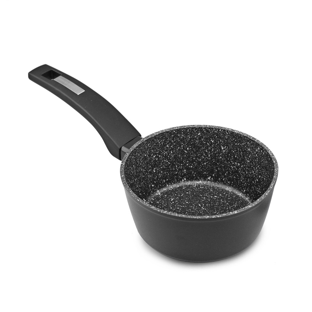   Marburg Non-stick Saucepan w/ Lid 16cm Black