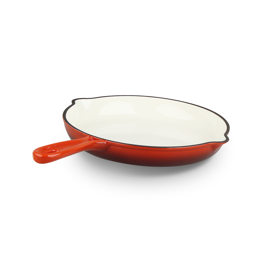   Xanten Cast Iron Frypan Red 26cm