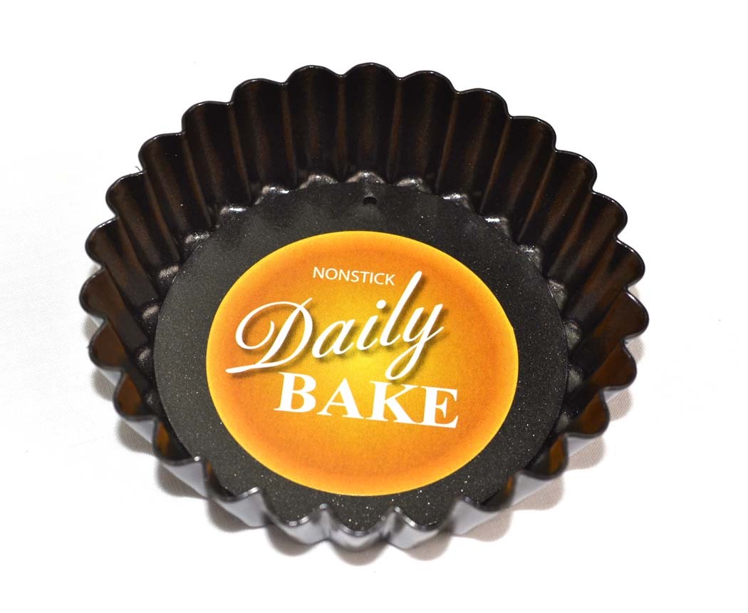   Daily Bake Deep Mini Quiche Pan Loose Base 12 x 3cm 