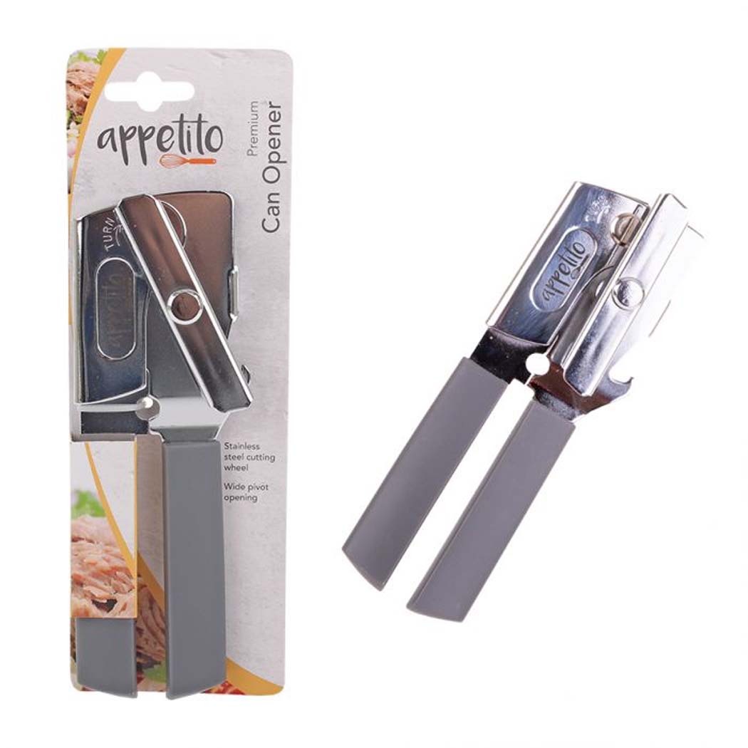   Appetito Premium Can Opener Charcoal