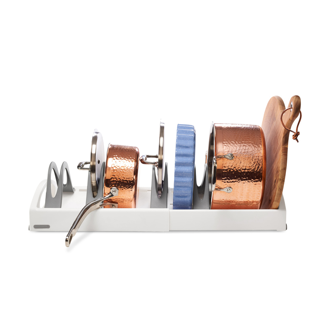 NEW Madesmart Expandable Cookware Stand Organiser Storage Rack Kitchen