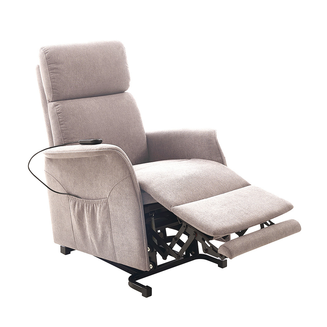   Yass Electric Recliner Lift Chair Vanilla Beige