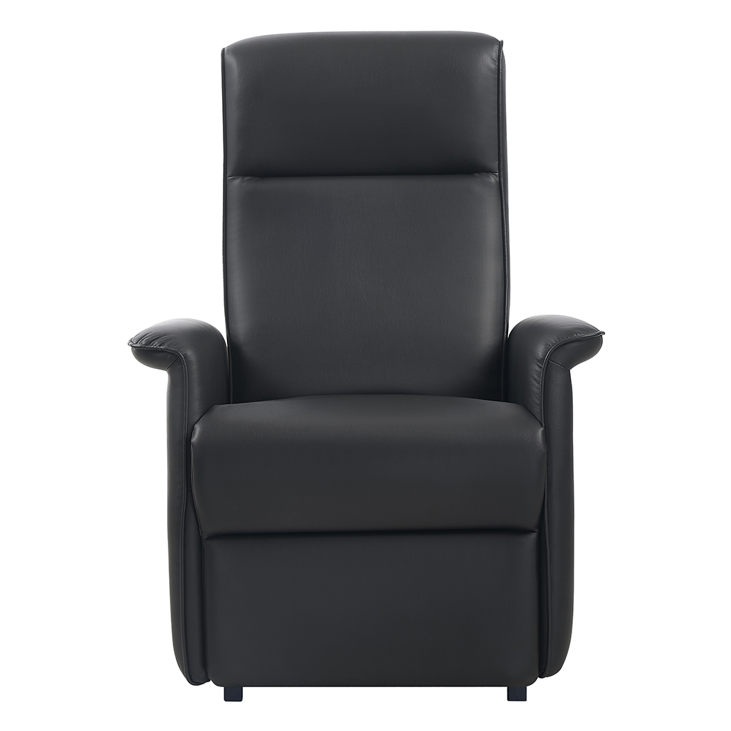   Alice Electric PU Leather Recliner Lift Chair Charcoal Black