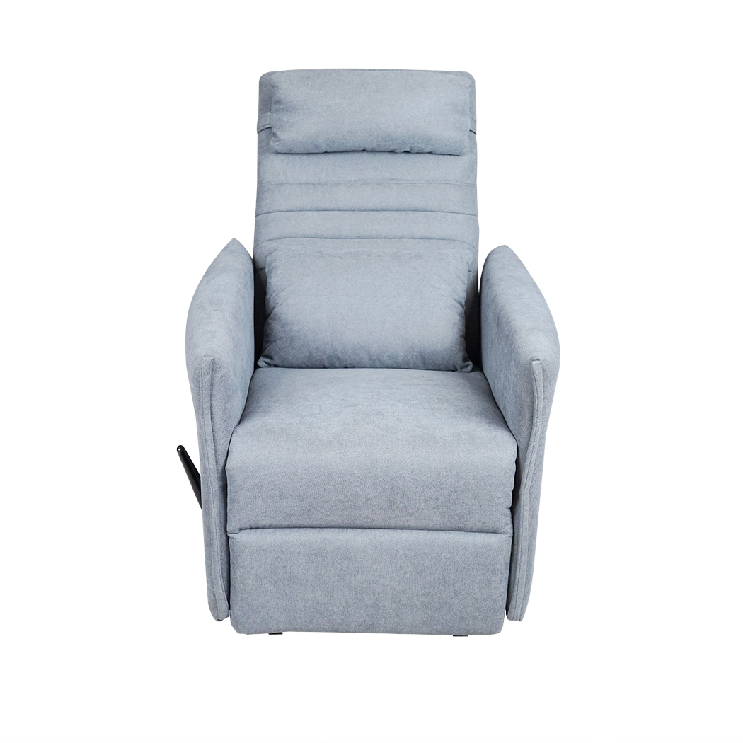   Eden Rocking Recliner Chair Light Grey