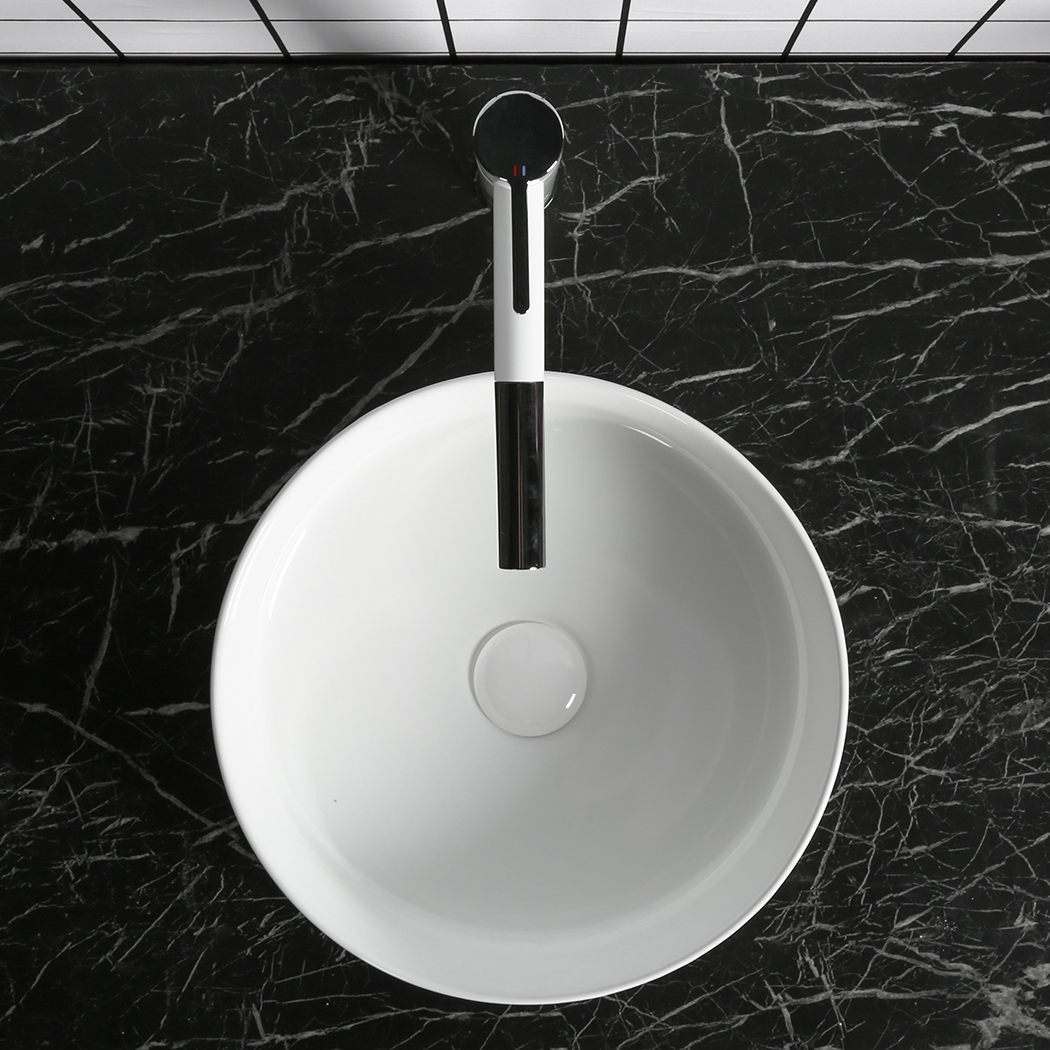   Ceramic Basin Gloss White 36x36x12cm