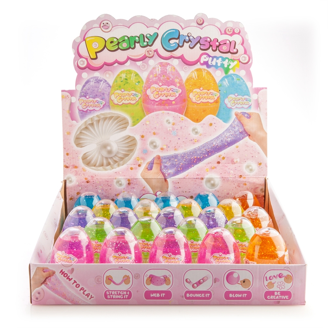   Pearly Crystal Putty Egg