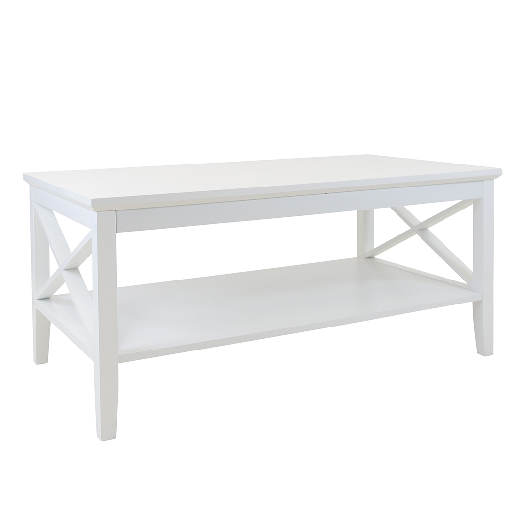   Long Island Rectangular Coffee Table White