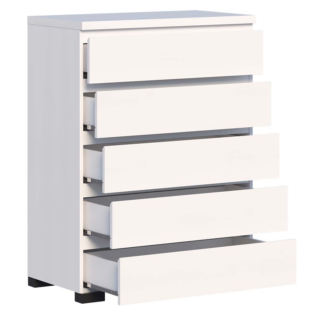  Elara 5 Drawer Chest White