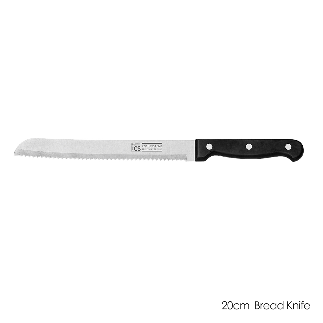 Star Kitchen Chef's Knife Set Stainless Steel Blade Bread Utility Knife Tools - Picture 4 of 35