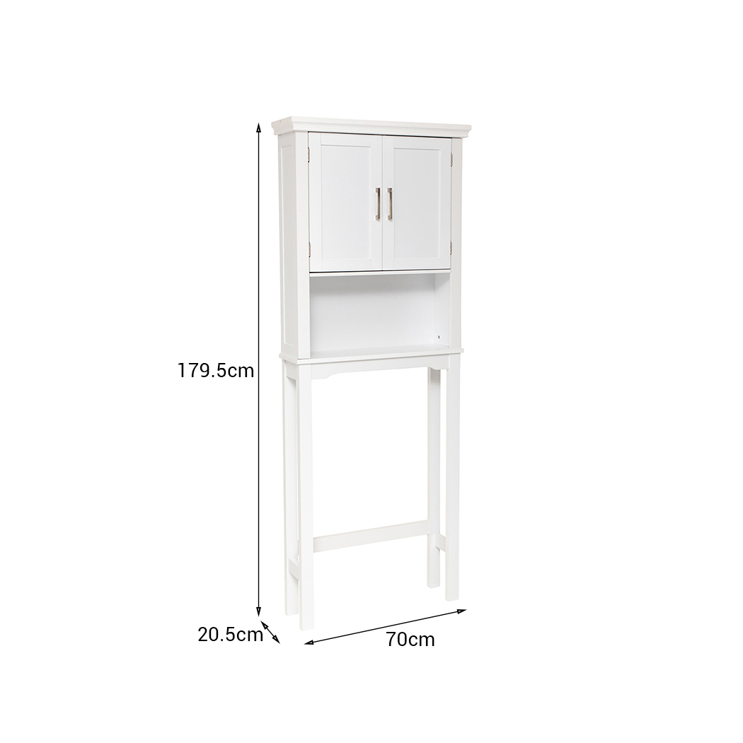  Hamptons Classic Style Over The Toilet Rack