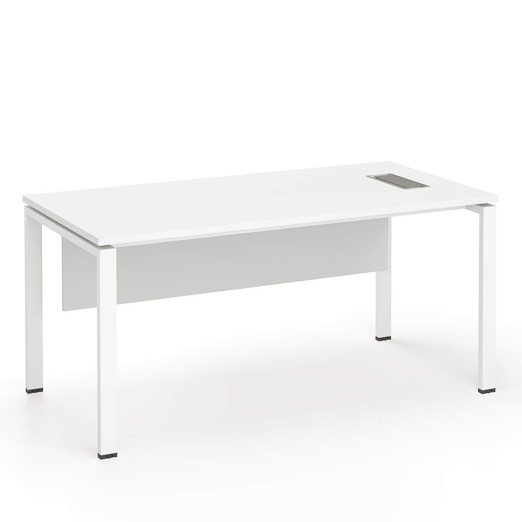   Emery Office Computer Desk and Mobile Pedestal Filing Drawers Cabinet White
