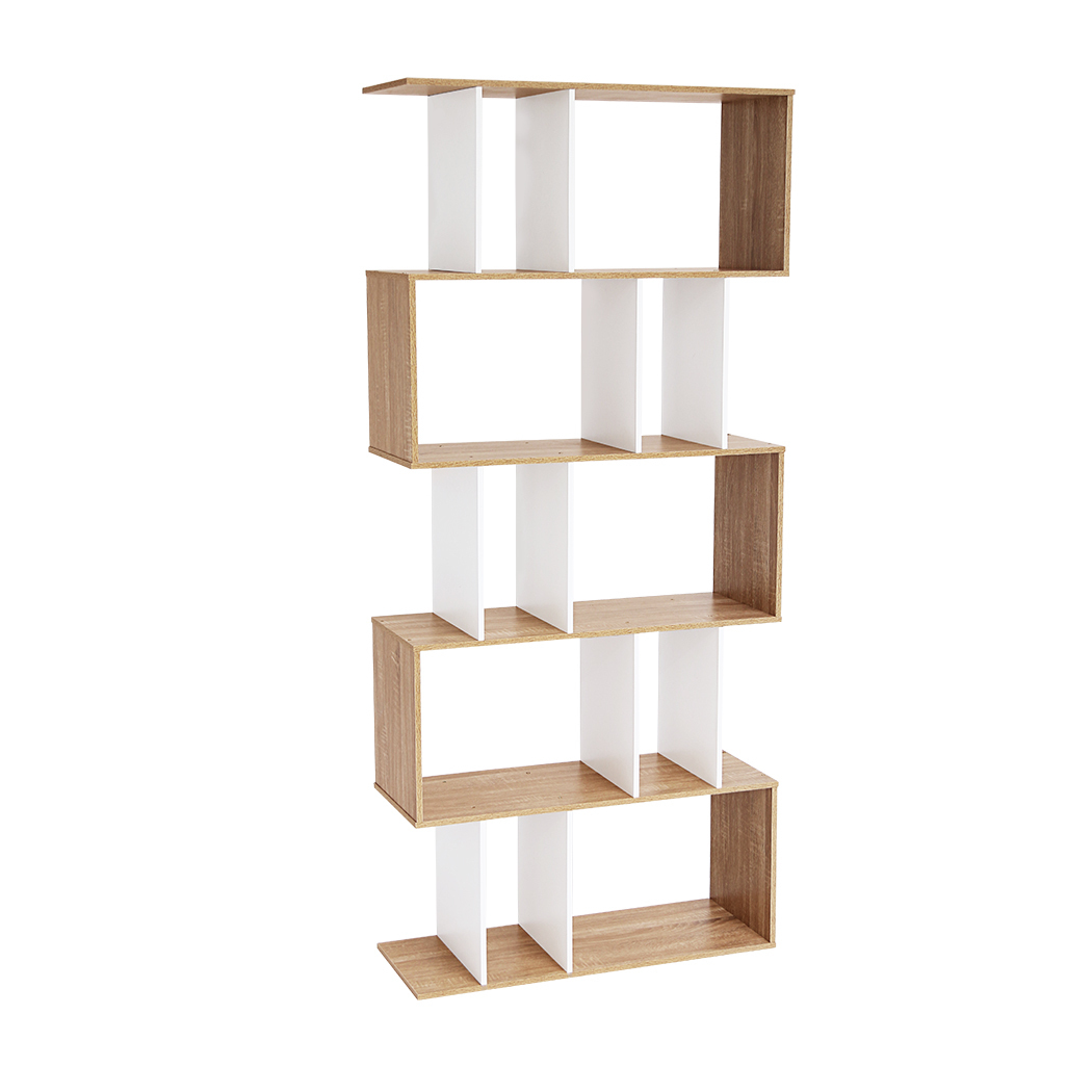   5 Tier Display Shelf Bookshelf Unit