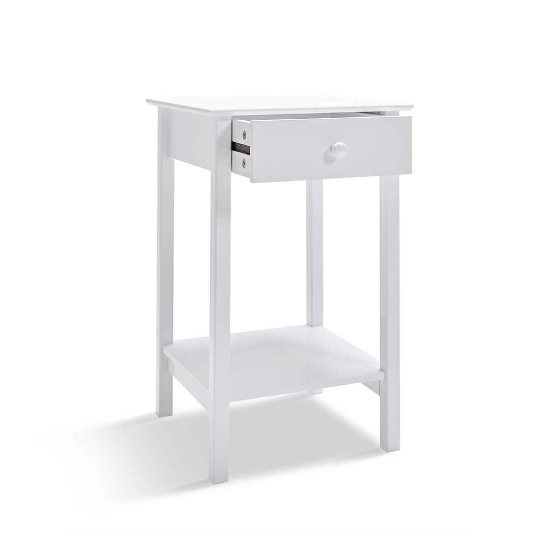   Franco Bedside Table White