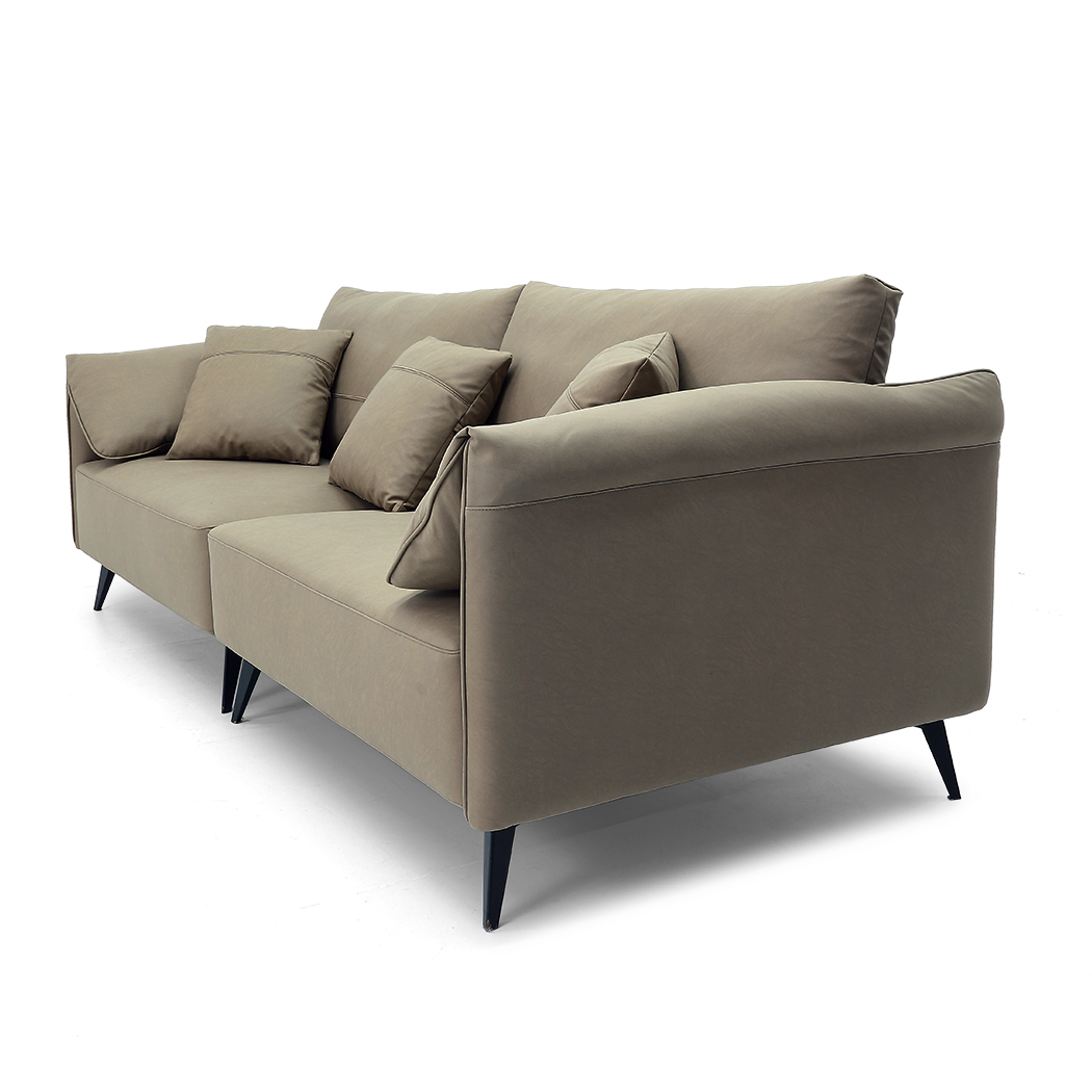   Lucas 3 Seater Sofa Camel