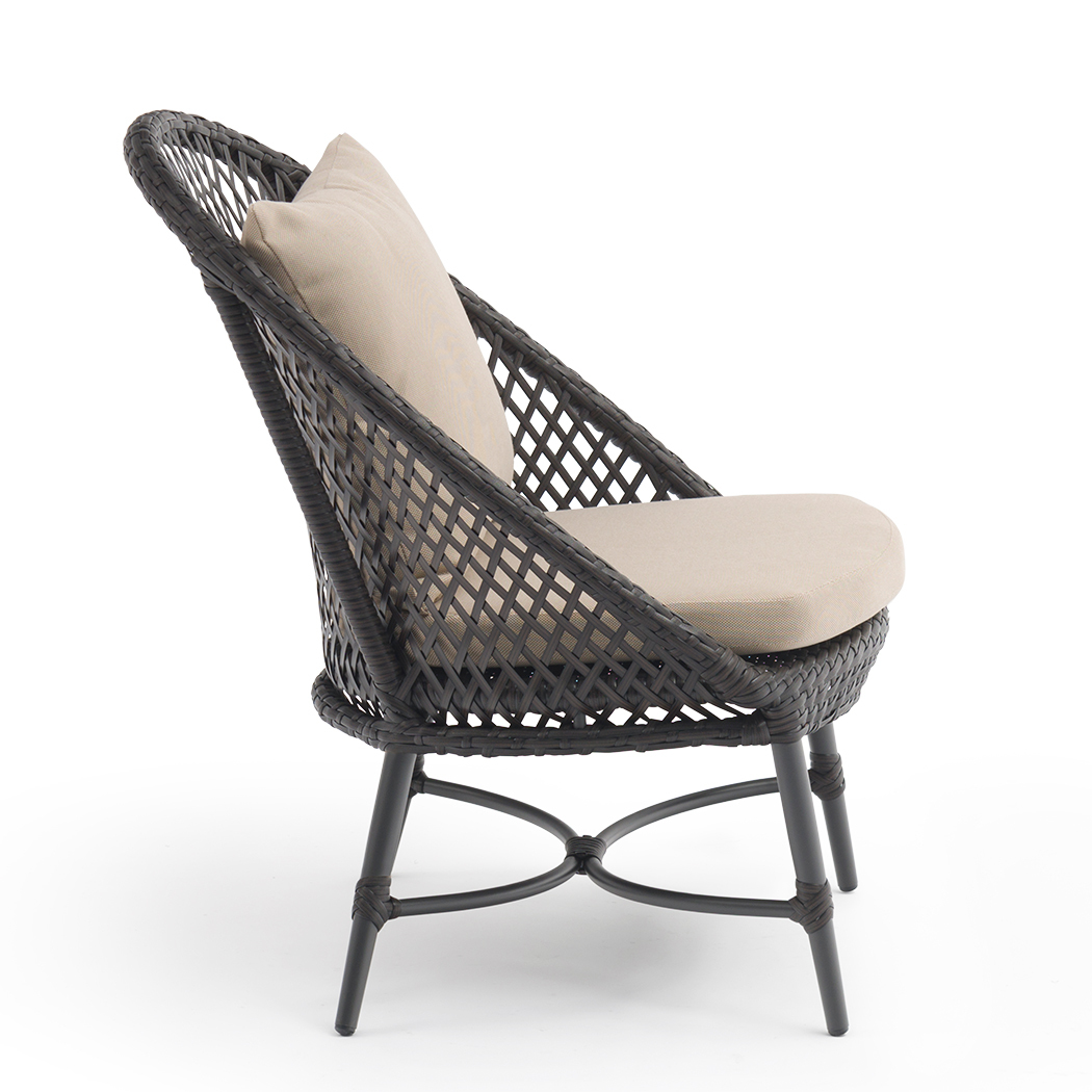   Playa 2 Seater PE Rattan Outdoor Lounge Set Coffee Table & Chairs