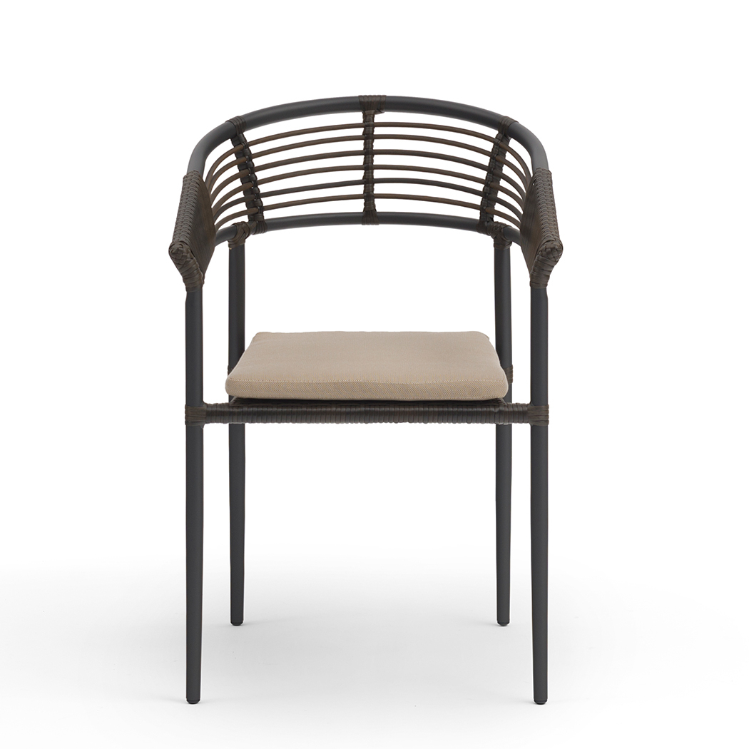   Brogan 2 Seater PE Rattan Outdoor Lounge Set Coffee Table & Chairs
