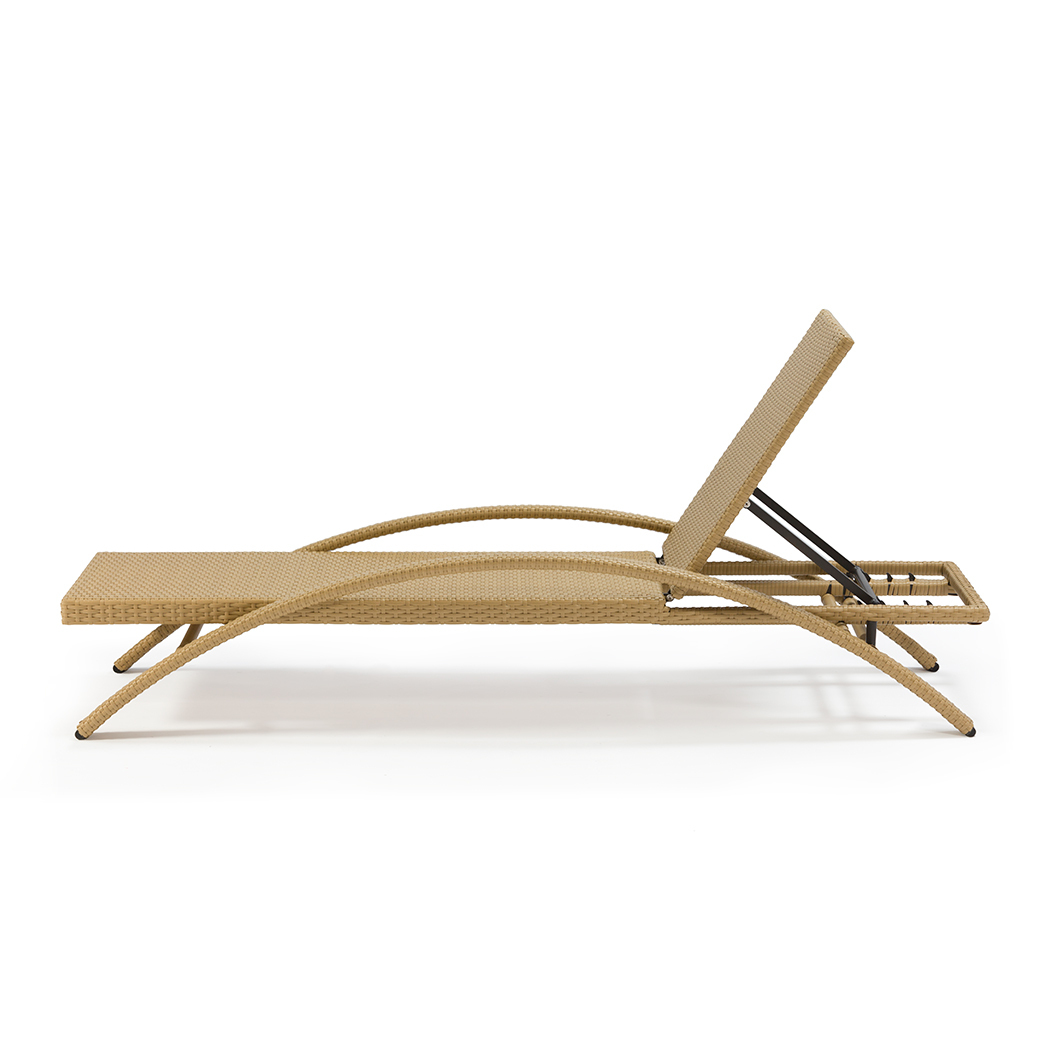   Sinnoh Outdoor Sun Lounge Bed Natural 