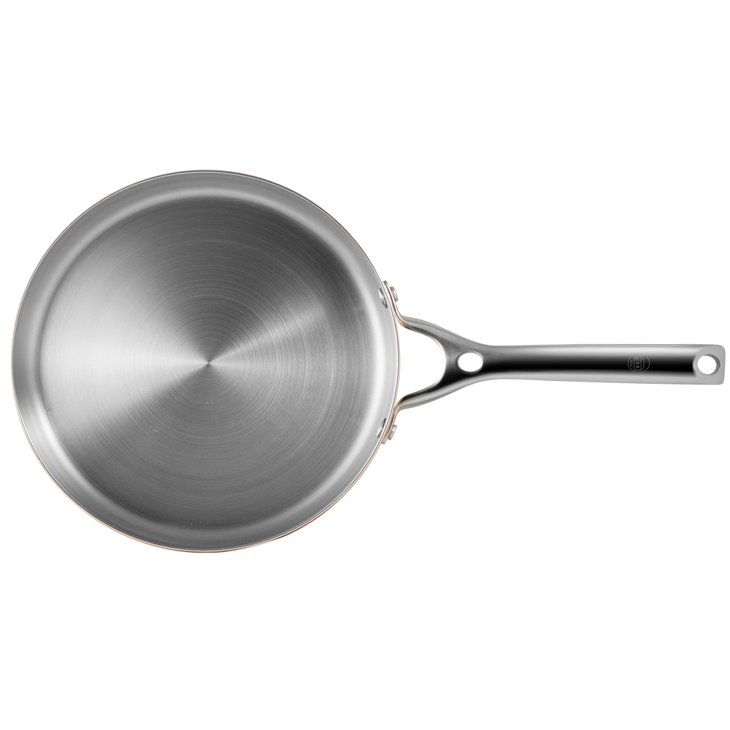   LASSANi tri-ply copper 26cm frying pan  with induction bottom