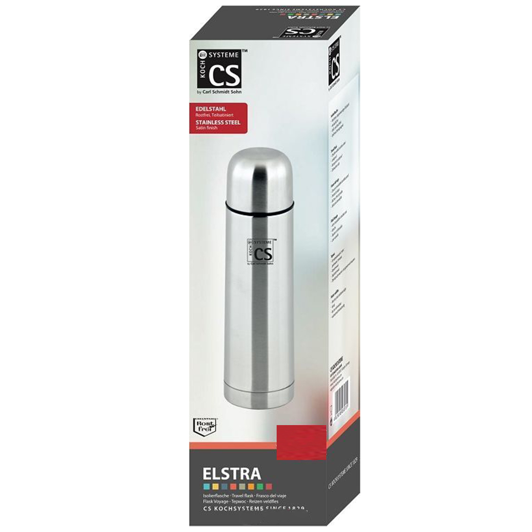   ELSTRA Vacuum Bottle Stainless Steel 750ml