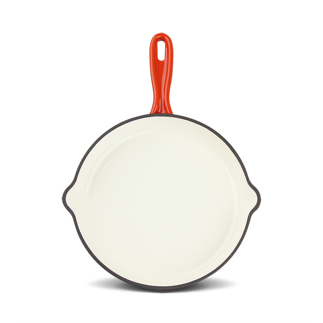   Xanten Cast Iron Frypan Red 26cm