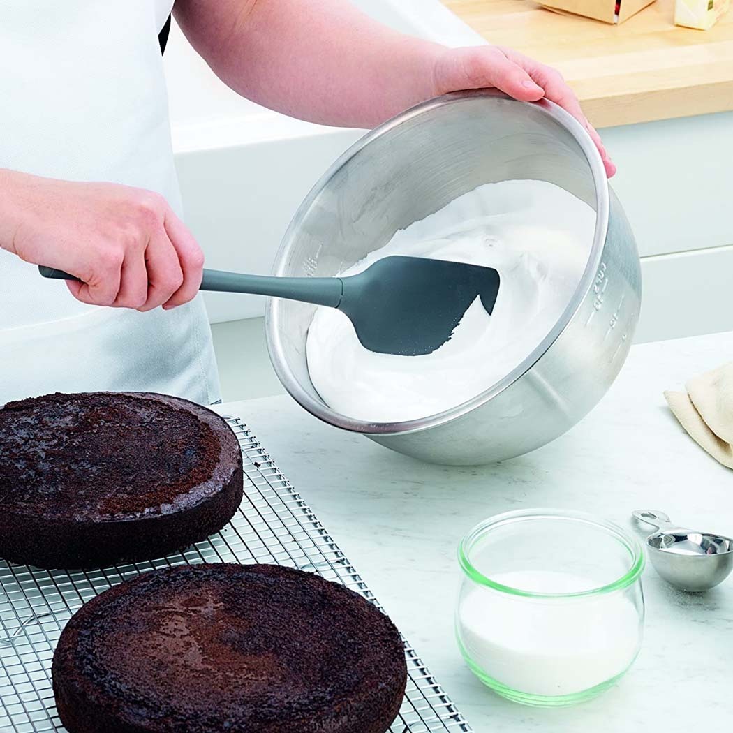   Tovolo Flex-Core All Silicone Spatula Charcoal  