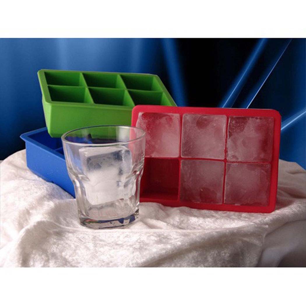   Tovolo King Cube Ice Tray Apple Red