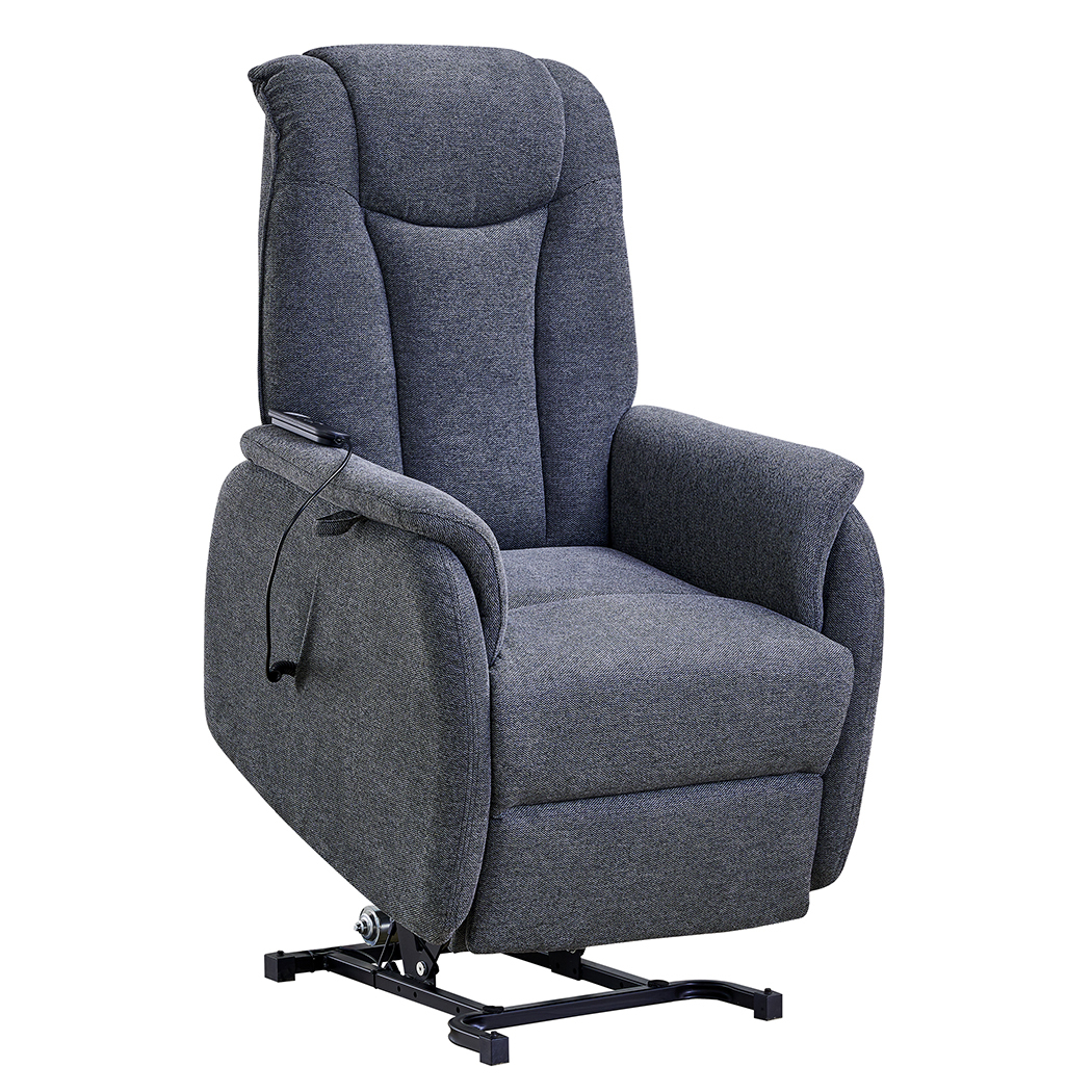   Harriton Electric Recliner Lift Chair Slate Grey