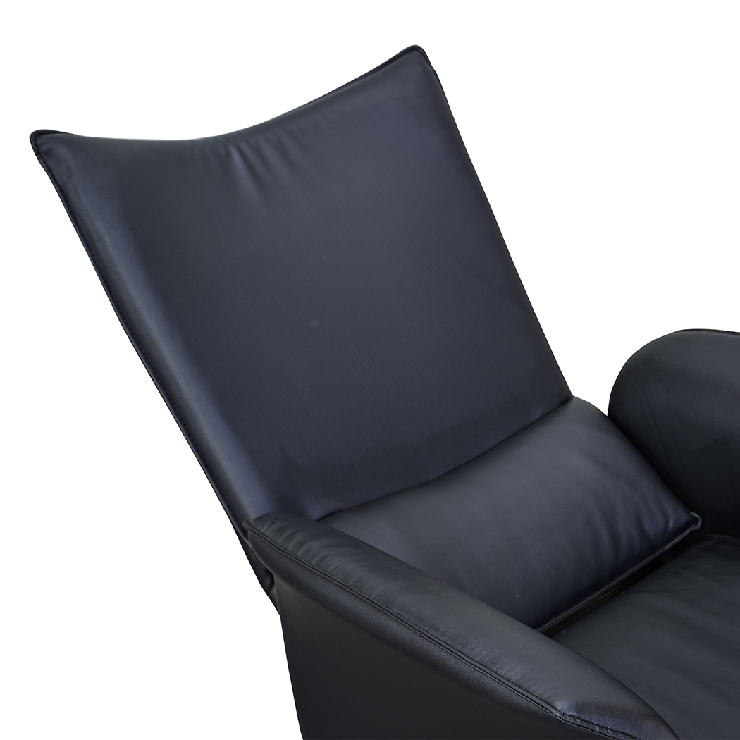   Junee Office Recliner Chair Charcoal Black