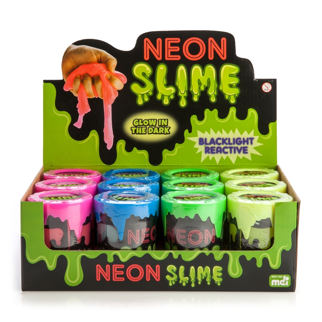   Glow-in-the-Dark Neon Slime