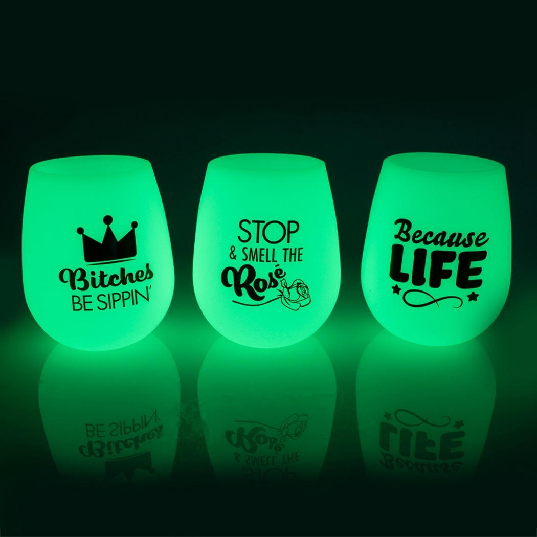   Glow-in-the-Dark Wine Cup - Party