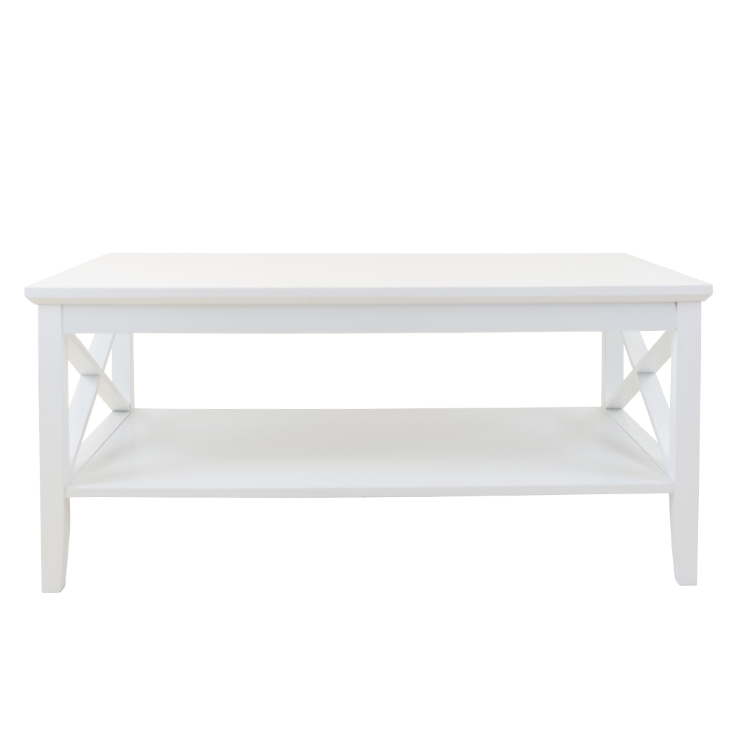   Long Island Rectangular Coffee Table White