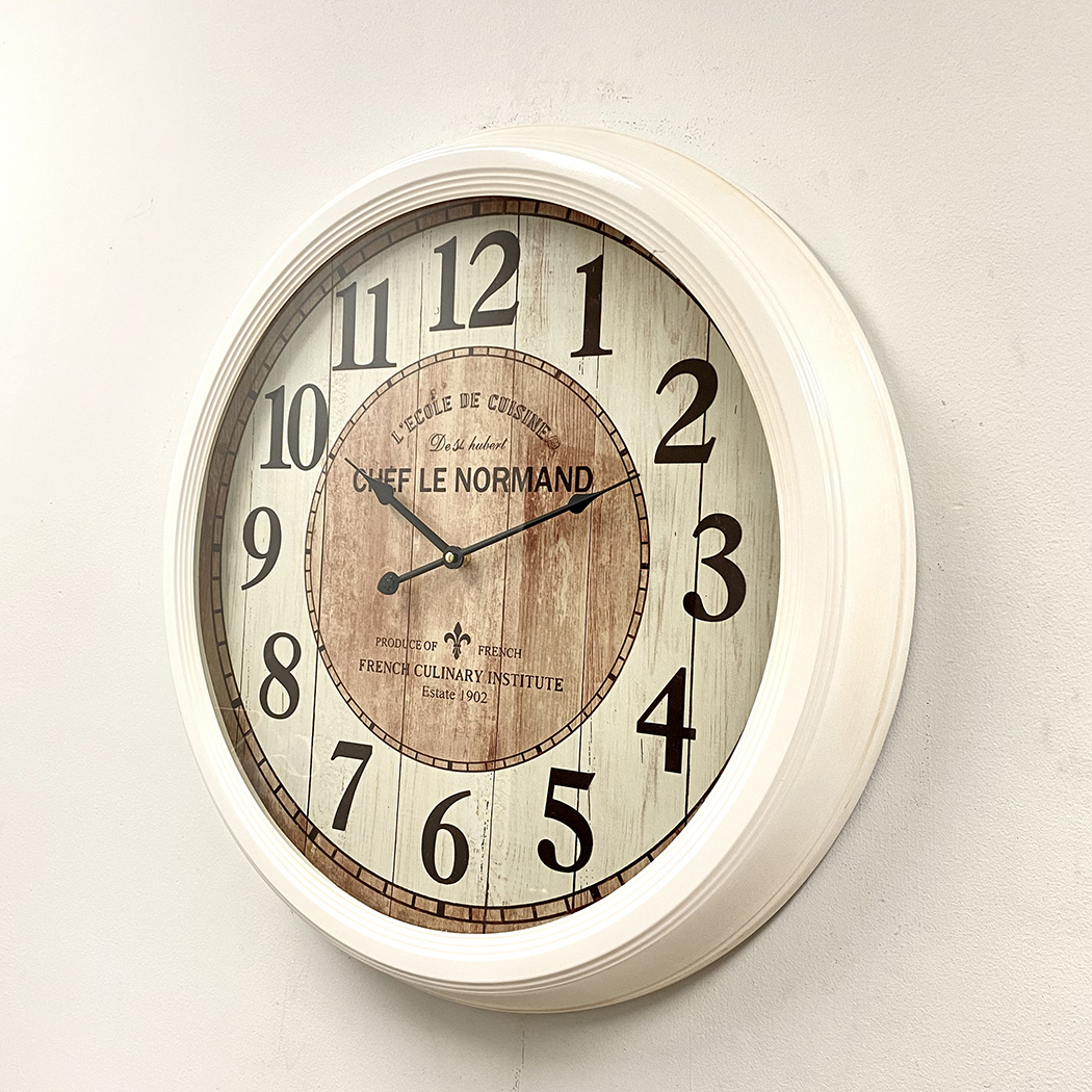   Antique Metal Frame Wall Clock 62cm