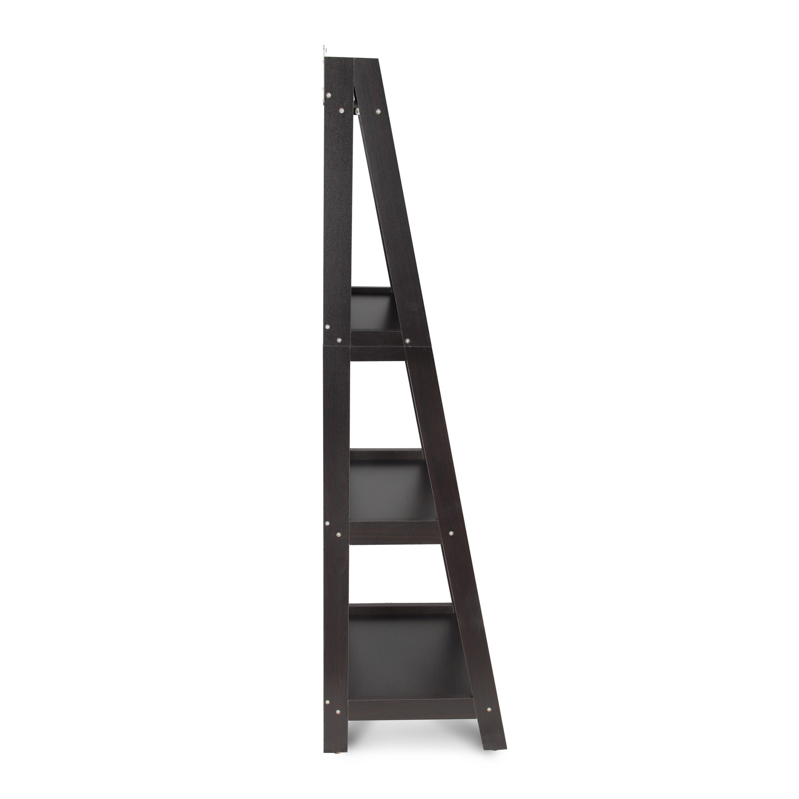   Hawaii 4 Tier Display Ladder Shelf Rack Brown