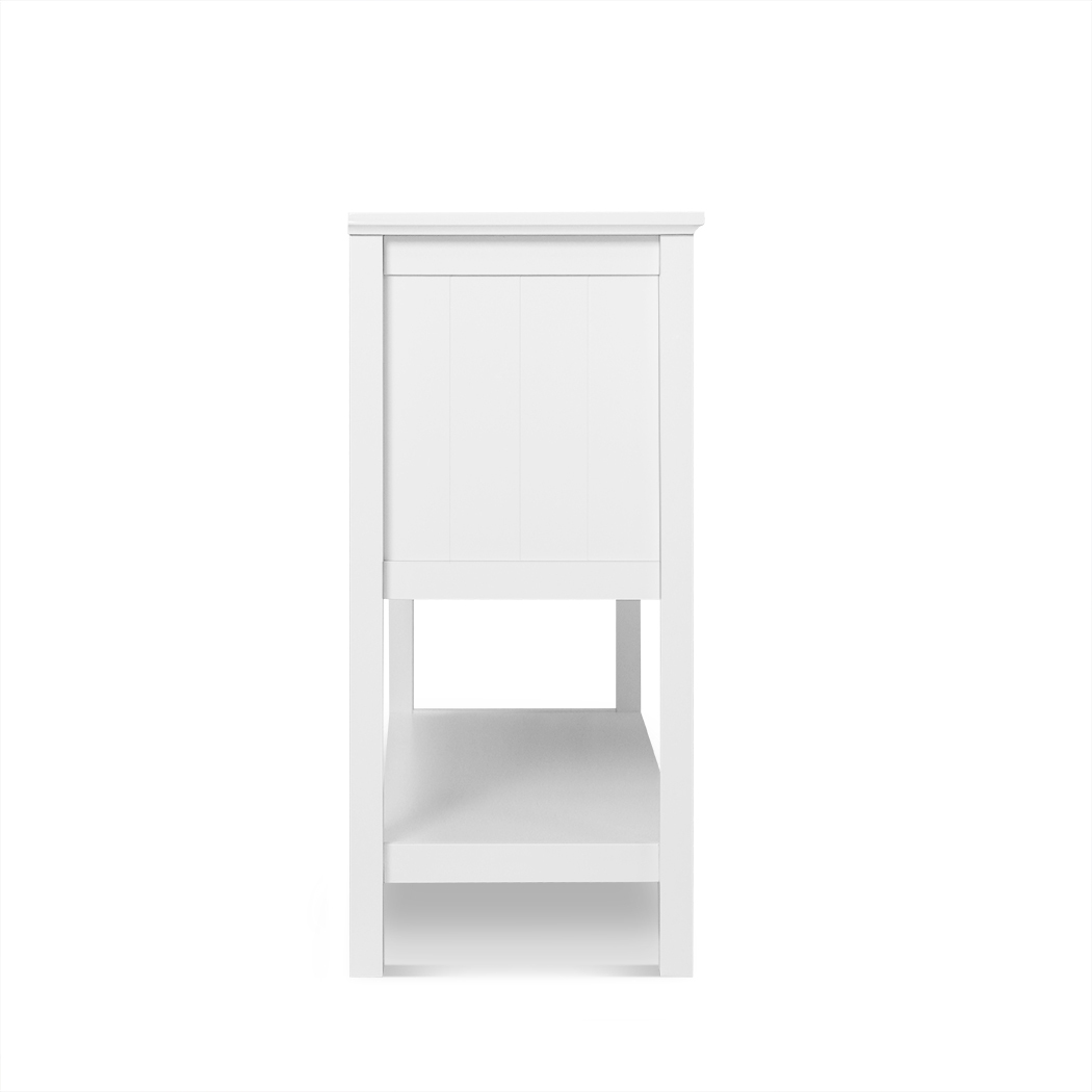   Mission Buffet Sideboard with Sliding Glass Doors
