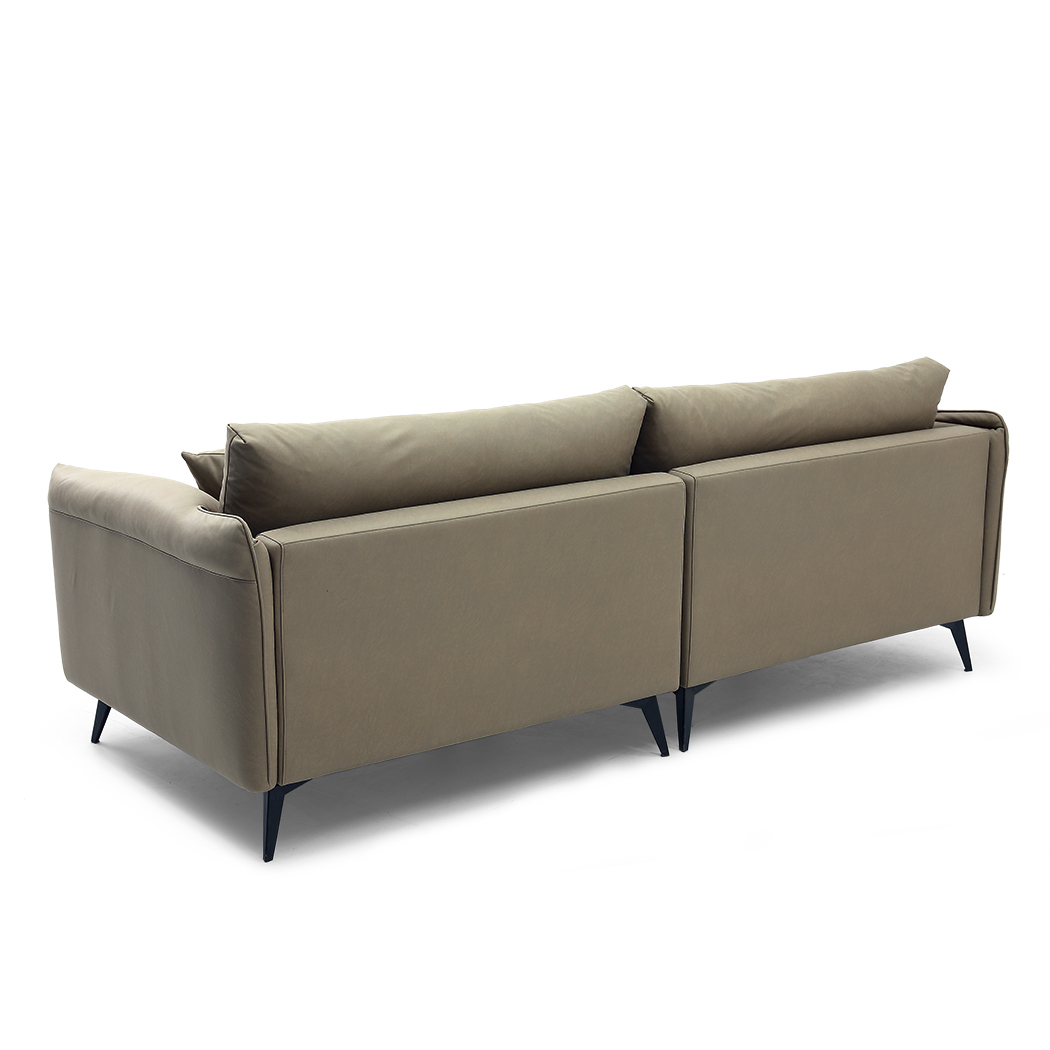   Lucas 3 Seater Sofa Camel