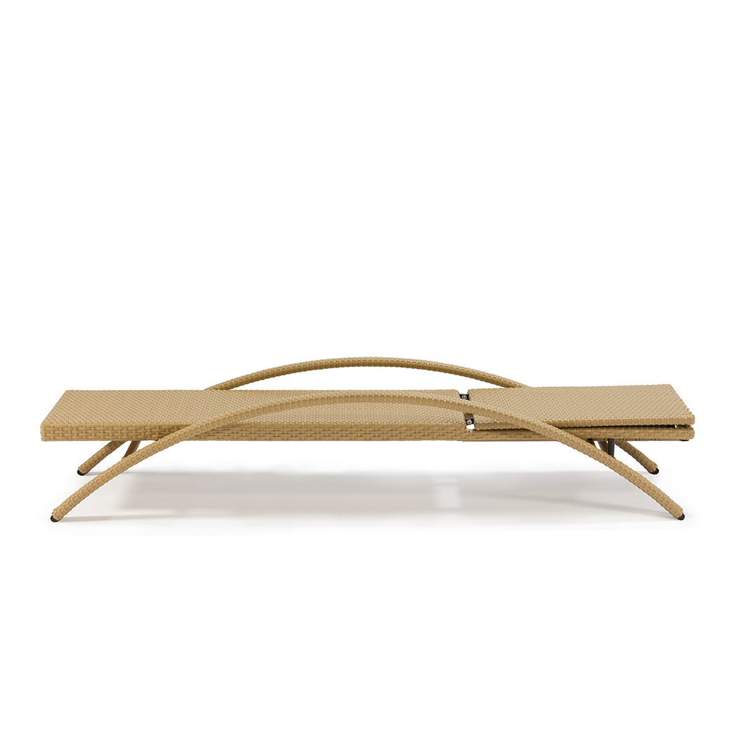   Sinnoh Outdoor Sun Lounge Bed Natural 