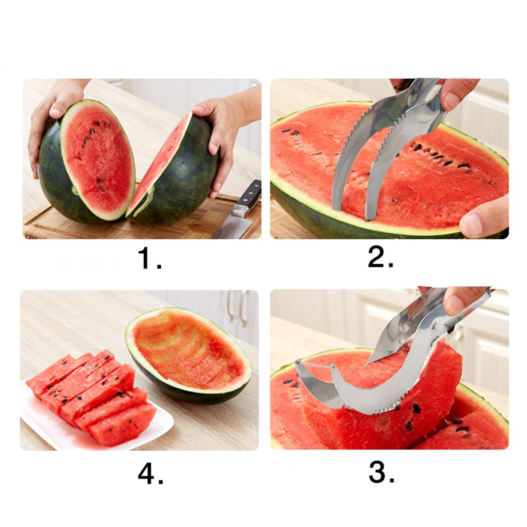   MOERS Stainless Steel Watermelon Cutter 