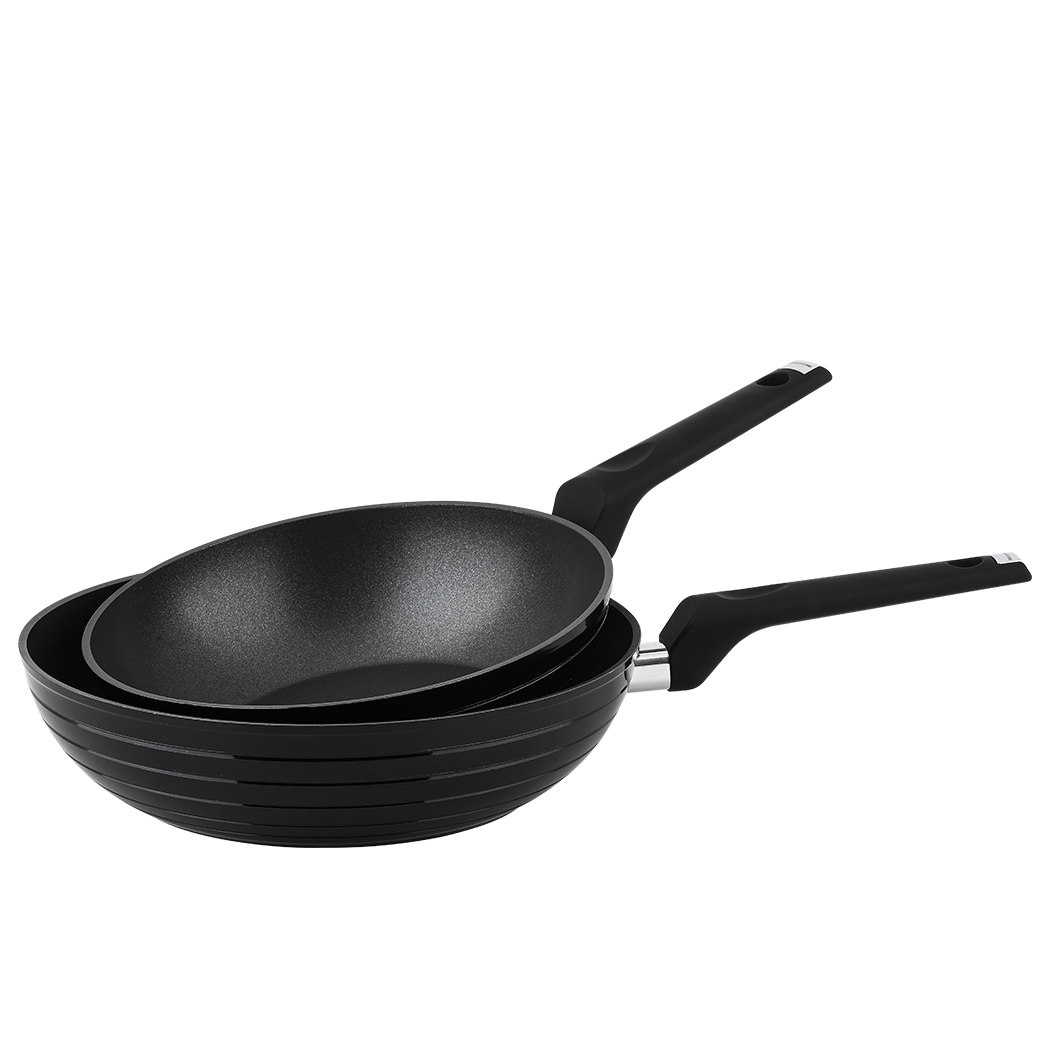   Monheim 2pc Non-stick Frypan Set 24/28cm