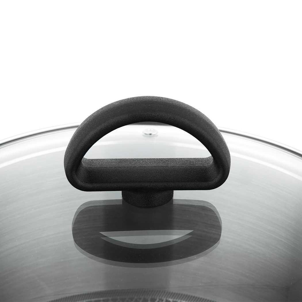   Riesa Tri-ply Stainless Steel Non-stick Casserole with Lid 24cm