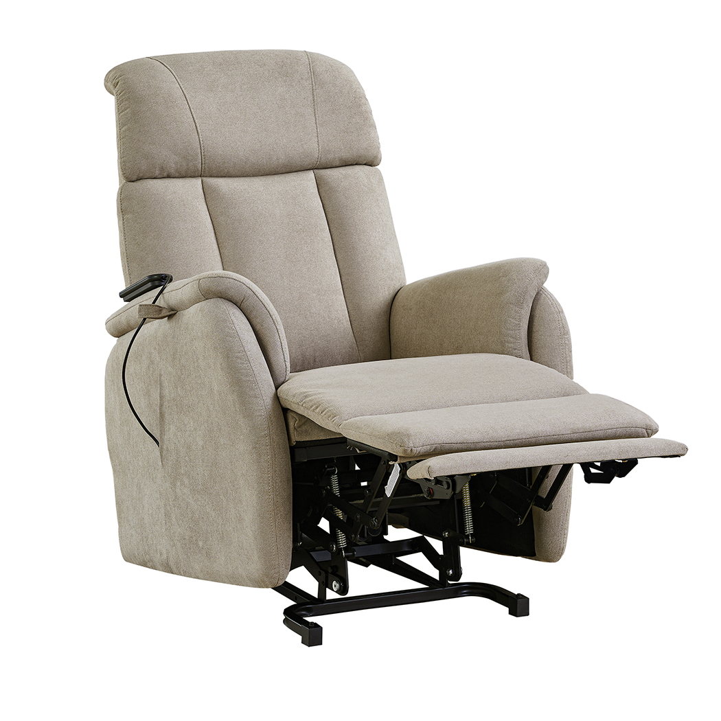   Carlton Electric Recliner Lift Chair Vanilla Beige