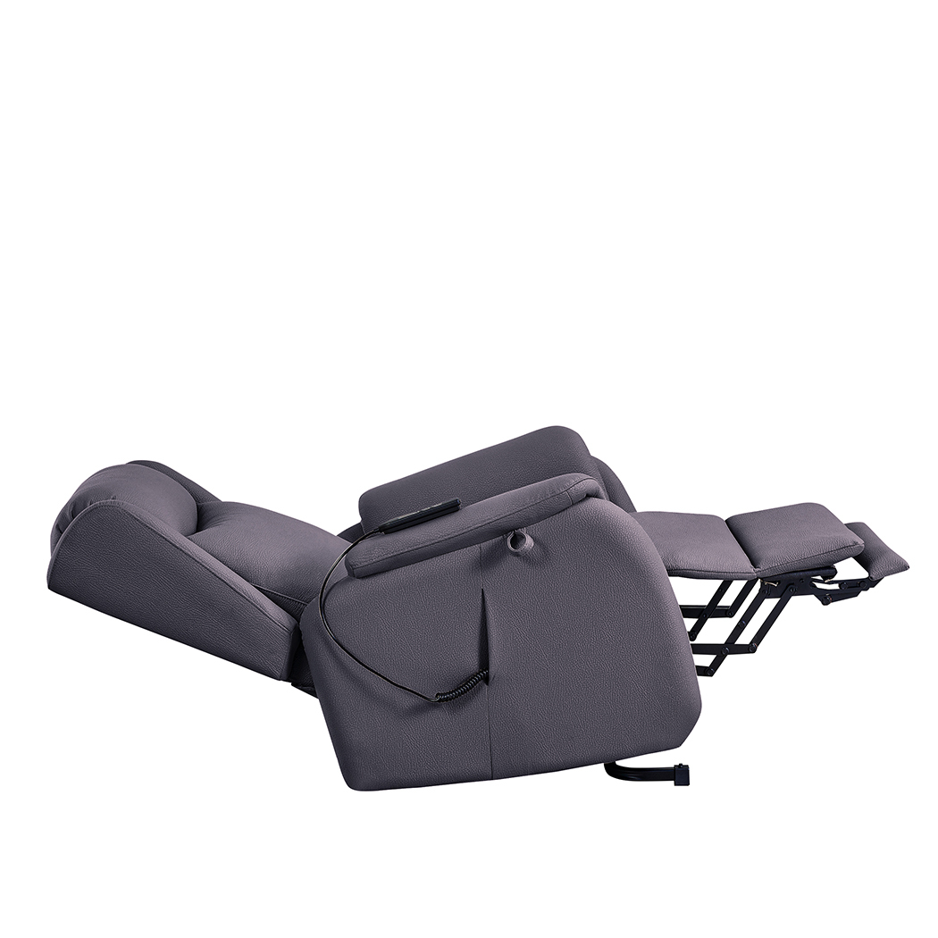   Hobart Electric Recliner Lift Chair Ash Black