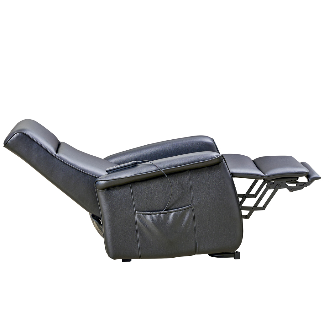   Alice Electric PU Leather Recliner Lift Chair Koala Grey