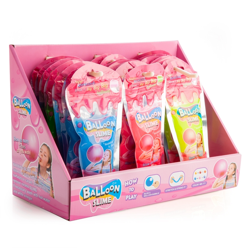   Balloon Slime with Straw