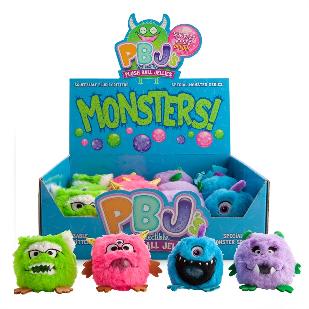   Monsters Plush Ball Jellies