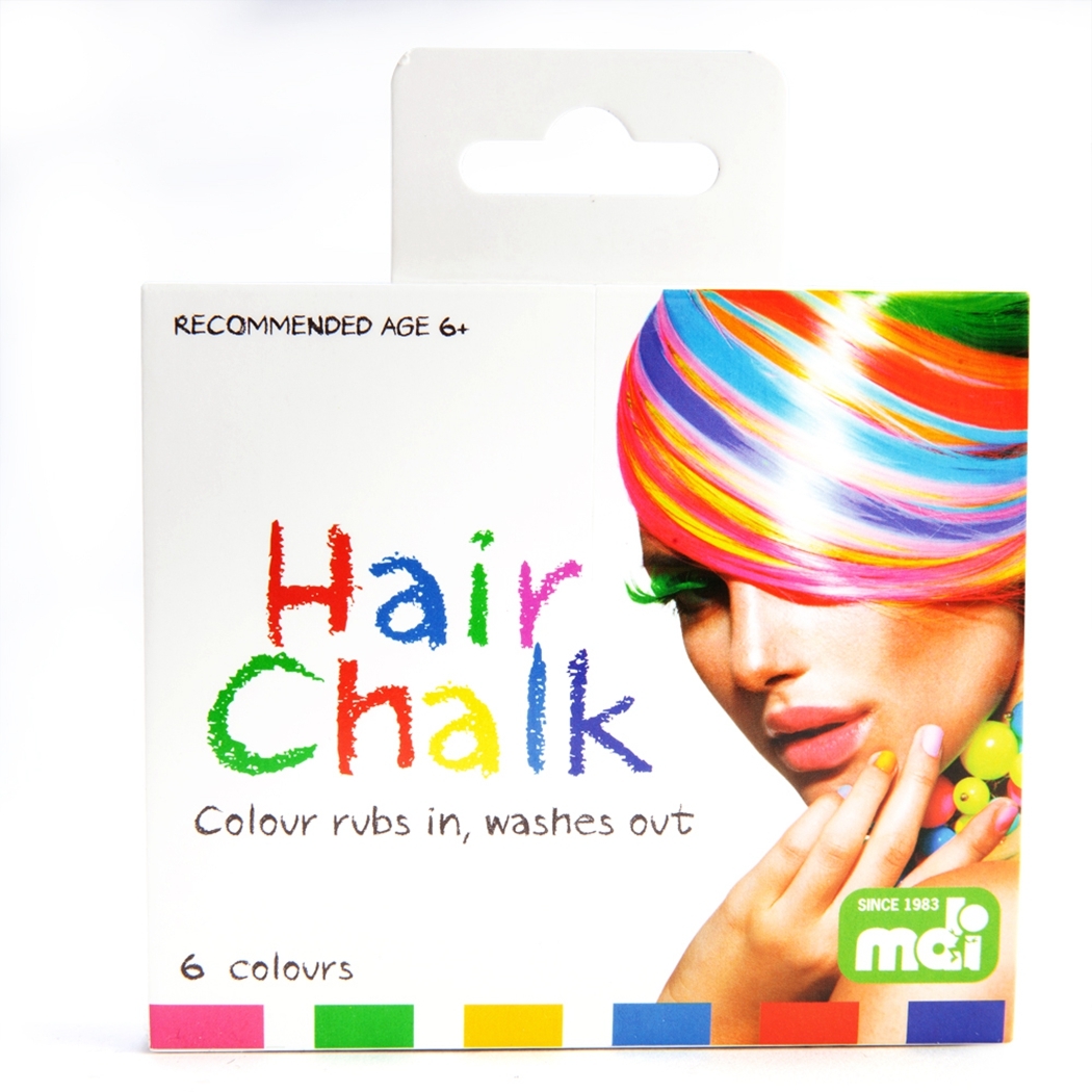   Vibrant Hair Chalk 6 Colours