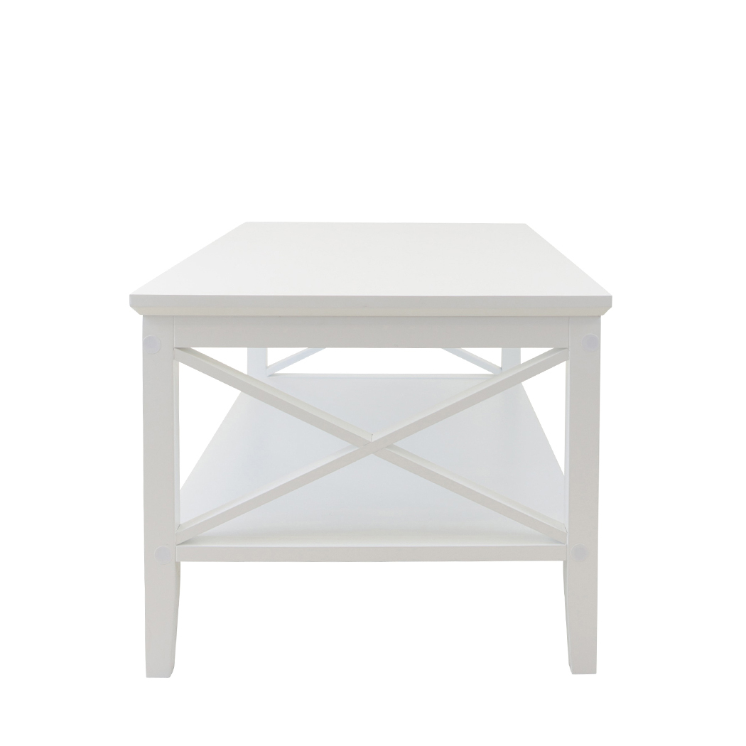   Long Island Rectangular Coffee Table White