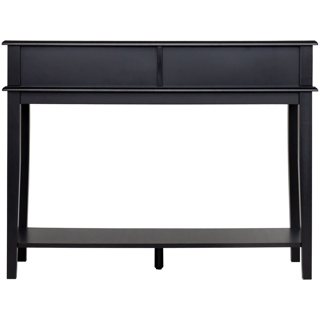   Chloe 2 Drawer Console Table Black