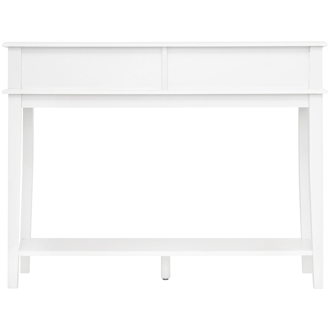   Chloe 2 Drawer Console Table White